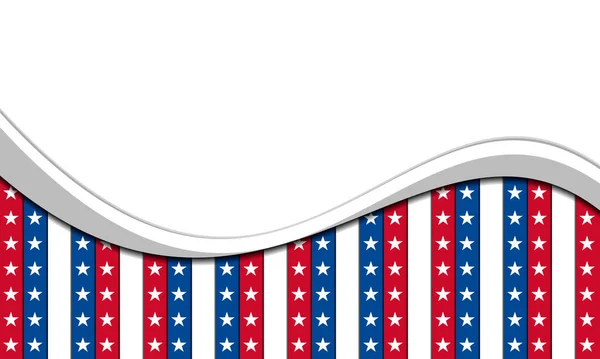 Vektorhintergrund Für Die Feierlichkeiten Zum Unabhängigkeitstag Juli — Stockvektor