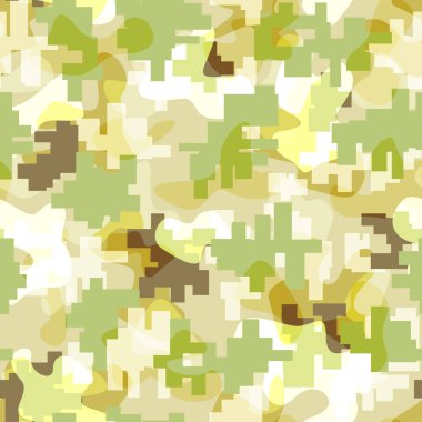 Dijital / Modern Kamuflaj Kusursuz Desen, Tillable 