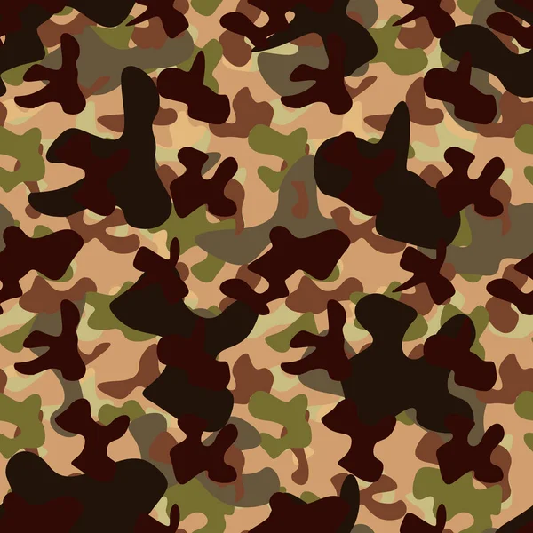 Seam Less Tillable Camouflage Pattern — Stock Photo, Image