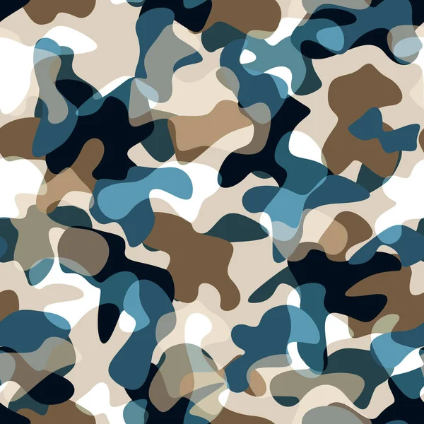 Seam Less Tillable Camouflage Pattern — Stock Photo, Image