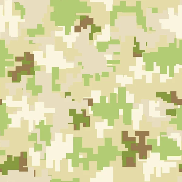 Digital Modern Camouflage Seamless Pattern Tillable — Stock Photo, Image