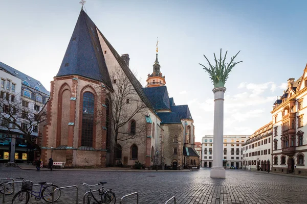 Szent Miklós Templom Leipzig — Stock Fotó