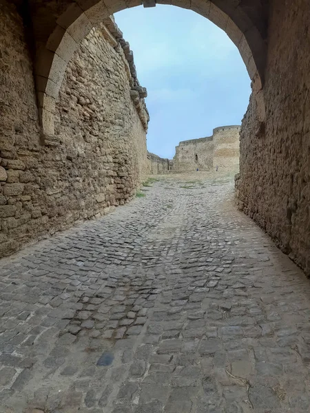 Muri Pietra Del Vecchio Castello — Foto Stock