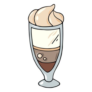 Beyaz arka planda izole edilmiş sevimli siyah ana hatlı çizgi film şeyleri. Grafik tasarımı, tipografi, kırtasiye, dekorasyon ve tekstil ürünleri için güzel el yapımı vektör kremi..