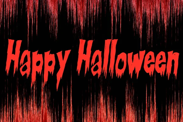 Las Palabras Feliz Halloween Escrito Sobre Fondo Sangriento — Foto de Stock