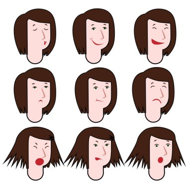 kadın duygularının renk şematiği