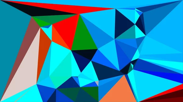 Art blue geometric abstraction polygon background