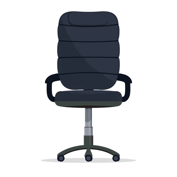 Silla de oficina, sillón director jefe, asiento de gerente. vector — Archivo Imágenes Vectoriales