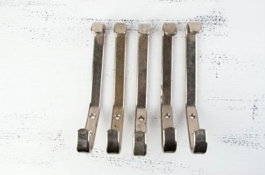 Vintage metal kancalar askılar