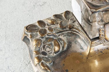 Antika metal InkWell 