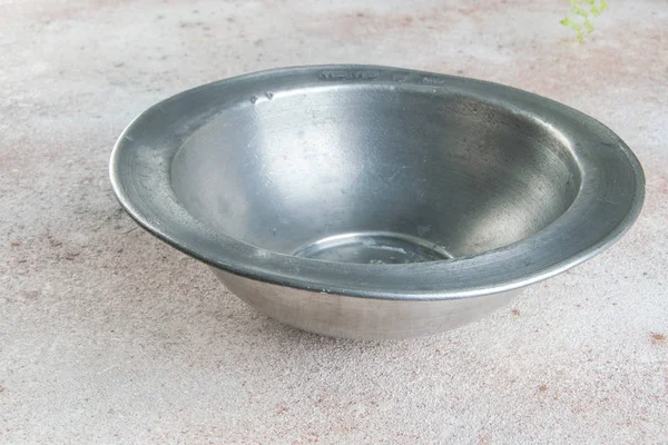 Eski pewter kase — Stok fotoğraf