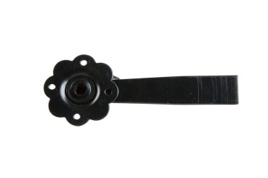 Vintage siyah kapı kolu