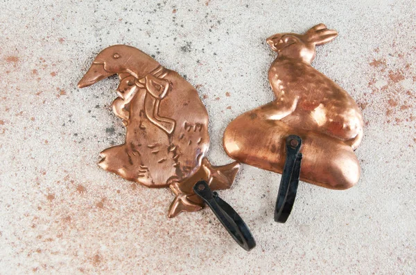 Antik bakır askı kancaları