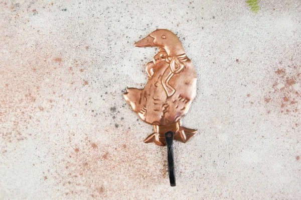 Antik bakır askı kancası