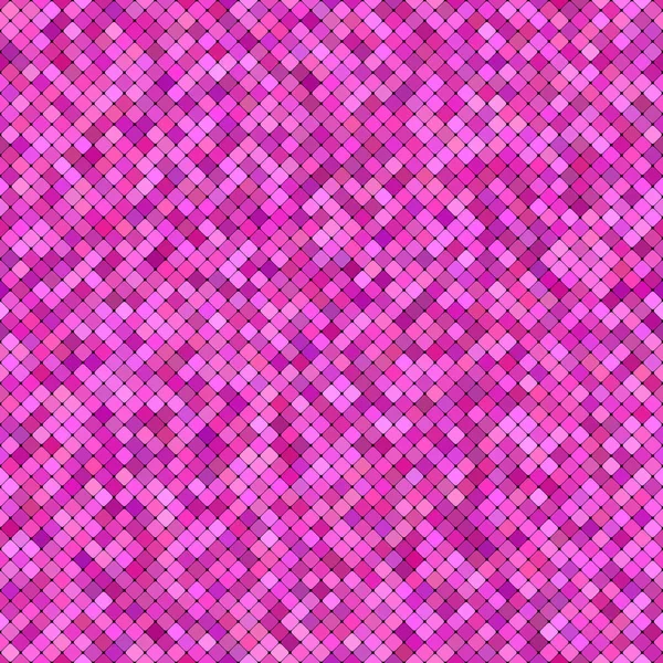 Rosa nahtlose diagonale quadratische Muster Hintergrunddesign - Vektorgrafik — Stockvektor