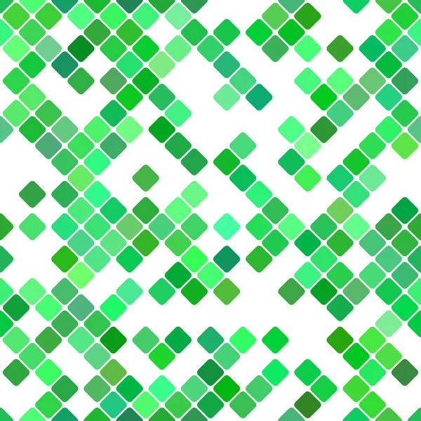 Color abstracto diagonal redondeado patrón cuadrado - vector de mosaico de fondo — Vector de stock