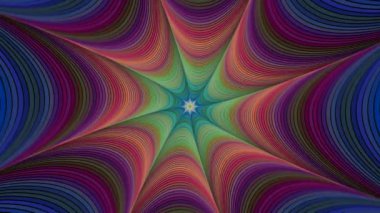 Dönen renkli arka plan - sorunsuz döngü animasyon