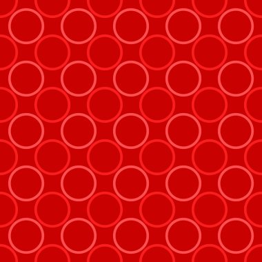 Soyut yinelenen desen - vektör daire arka plan tasarımı