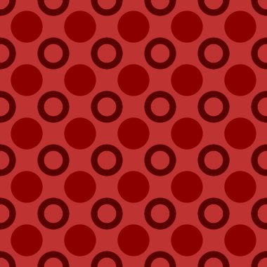 Sorunsuz soyut daire desen arka plan tasarım - renk vektör grafiği