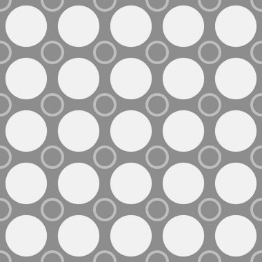 Kesintisiz Daire desen tasarım arka plan - vektör grafiği