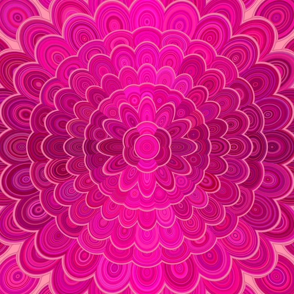 Abstrakte Blume Mandala Hintergrund - Vektor Grafik-Design — Stockvektor
