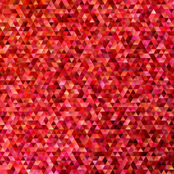Fond tuile triangle régulier polygonale rouge - motif vectoriel dégradé — Image vectorielle