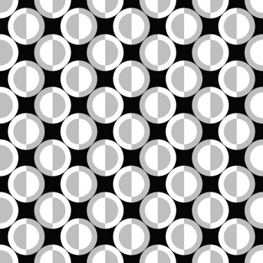 Daire desen tasarım arka plan - renk vektör grafiği