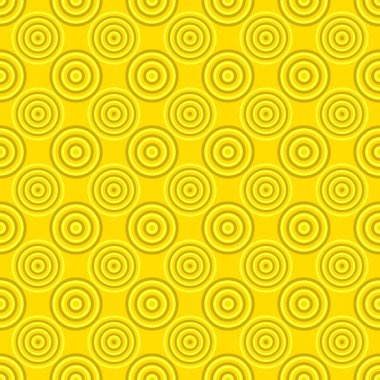 Kesintisiz Daire basit desen arka plan tasarım - renk vektör grafiği