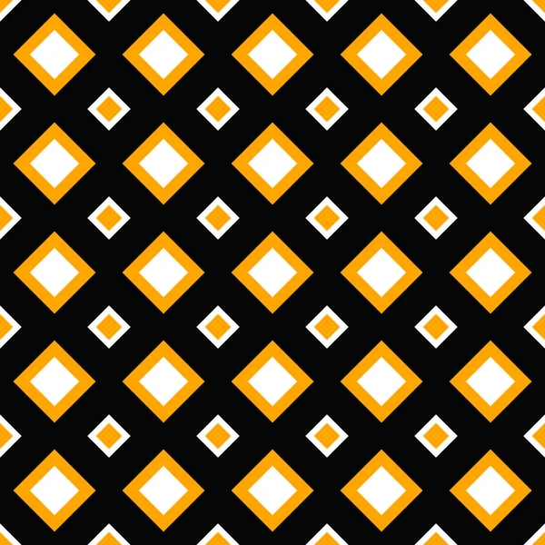 シームレスな抽象的な斜め正方形パターン背景デザイン — ストックベクタ