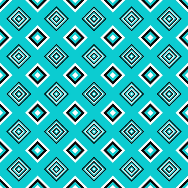 Geometrical repeating pattern - vector square design background — Stock Vector