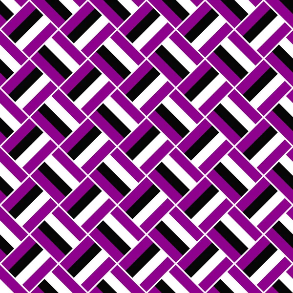 Patrón geométrico sin costura - ilustración de fondo cuadrado vectorial — Archivo Imágenes Vectoriales