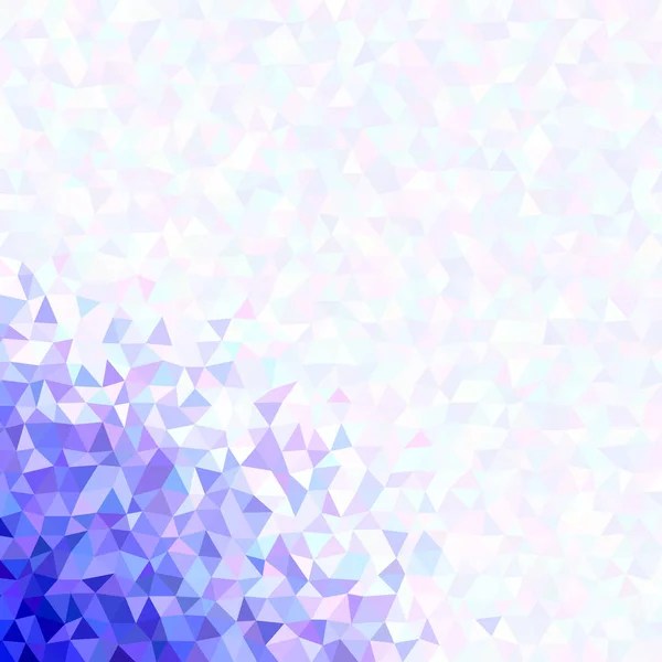 Diseño de plantilla de fondo triangular abstracto de gradiente azul — Vector de stock
