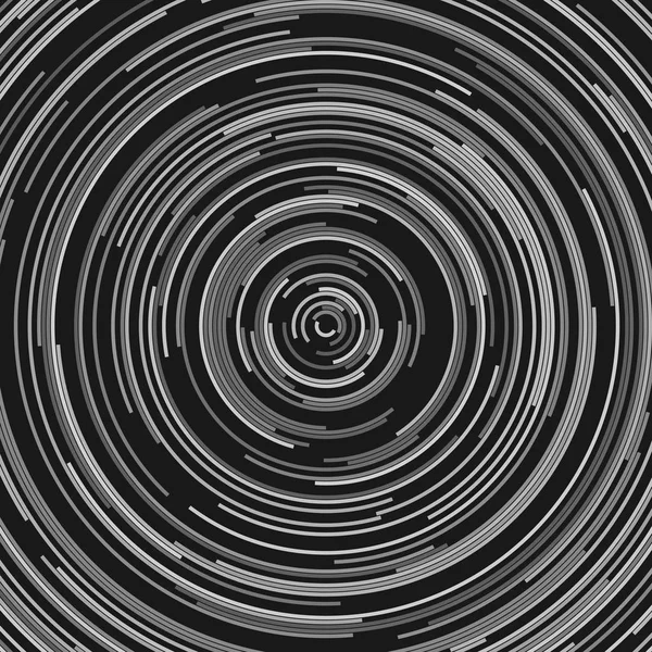 Grå abstrakt cirkulär bakgrund - vektor grafisk design — Stock vektor