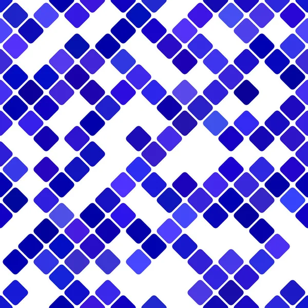 Astratto ripetizione diagonale arrotondato modello quadrato - vettore piastrelle mosaico di sfondo — Vettoriale Stock