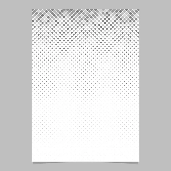 Abstrakte abgerundete quadratische Muster Hintergrund Broschüre Vorlage — Stockvektor