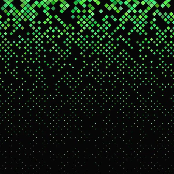 Groene geometrische diagonale vierkante mozaïek patroon achtergrond — Stockvector