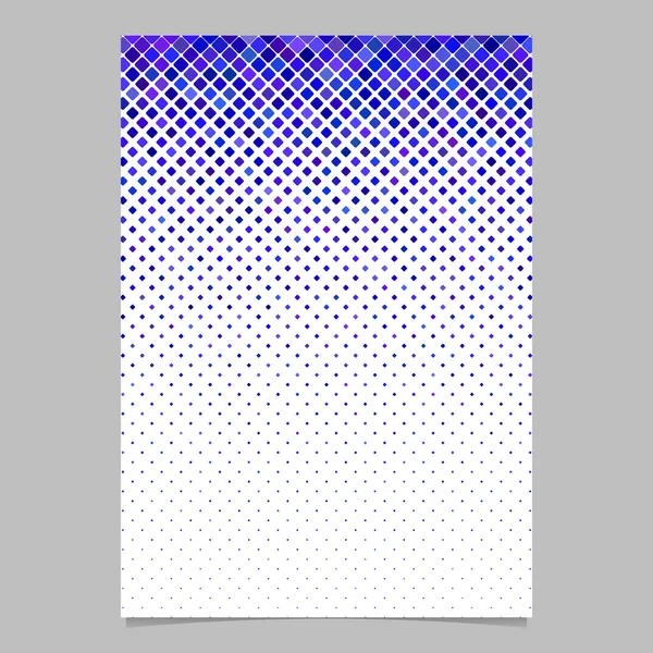 Plantilla de página de fondo de patrón cuadrado diagonal geométrica — Vector de stock