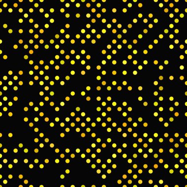 Soyut yinelenen daire desen - vektör arka plan grafiği