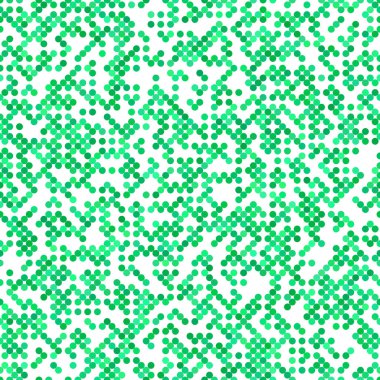 Yeşil noktalar ile daire desen arka plan