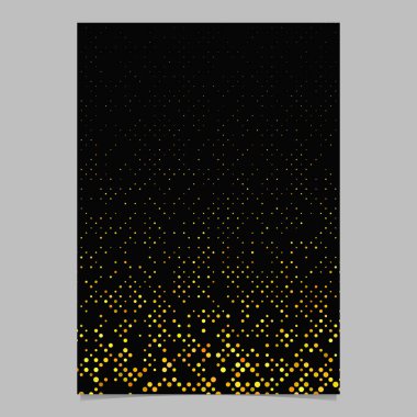 Geometrik nokta desen arka plan broşür şablonu grafik