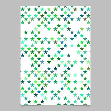 Yıldız deseni afiş tasarımı - vektör Belgemin Arka planı
