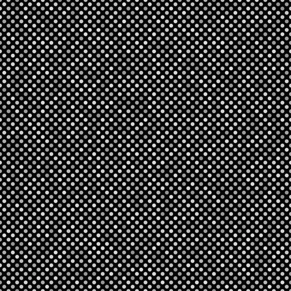 Geometriska dot mönster bakgrund - repeterbara design i grå toner — Stock vektor