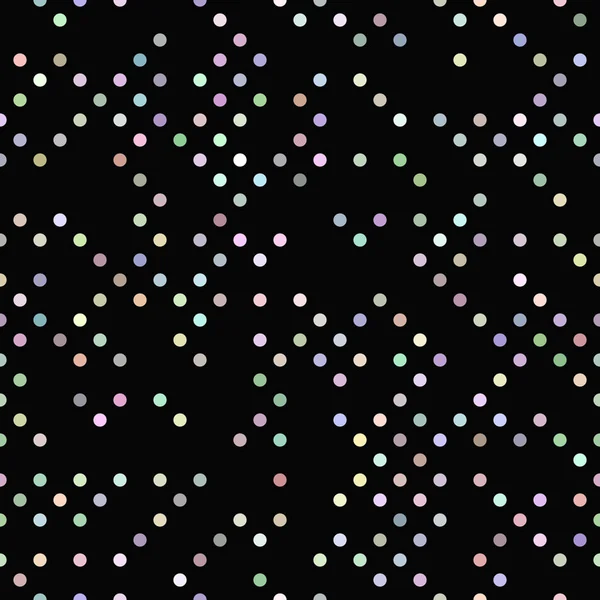 Цветной бесшовный точечный фон - векторная графика — стоковый вектор