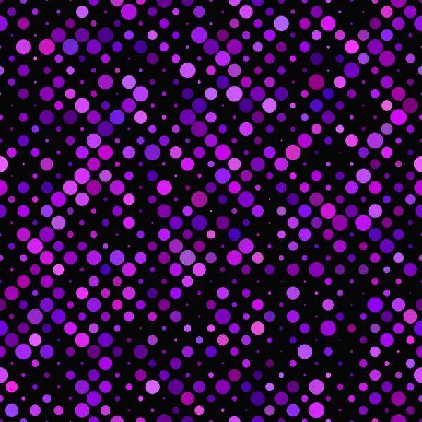 Purple seamless dot pattern background - vector design — Stock Vector