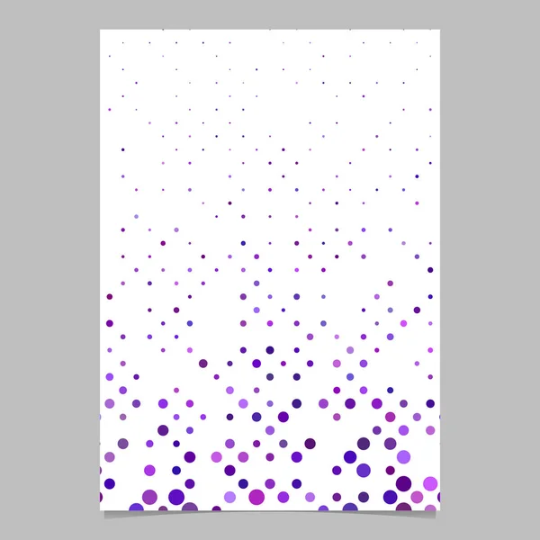 Diseño de póster de patrón de punto abstracto - fondo de papelería vectorial — Vector de stock