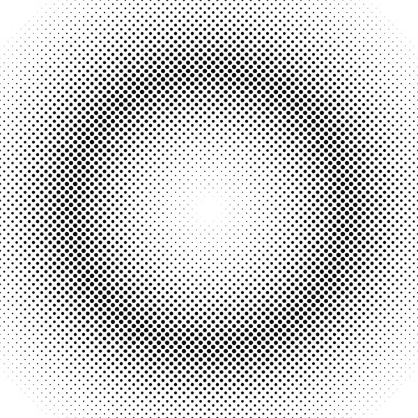 レトロな抽象的なハーフトーン サークル パターン背景 - ベクター グラフィック デザイン — ストックベクタ