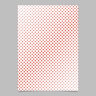 Yarı ton nokta deseni afiş arka plan şablonu çapraz daireler ile