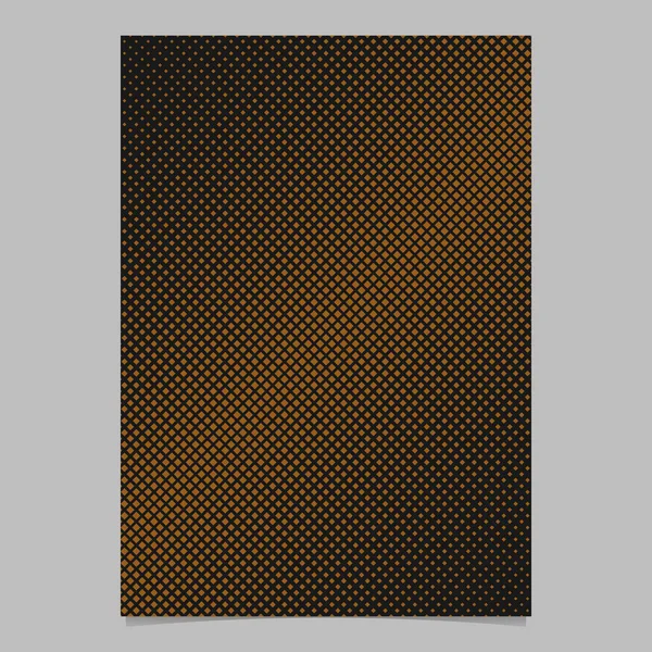 Abstrakt halbton quadratisch muster hintergrund poster vorlage design — Stockvektor