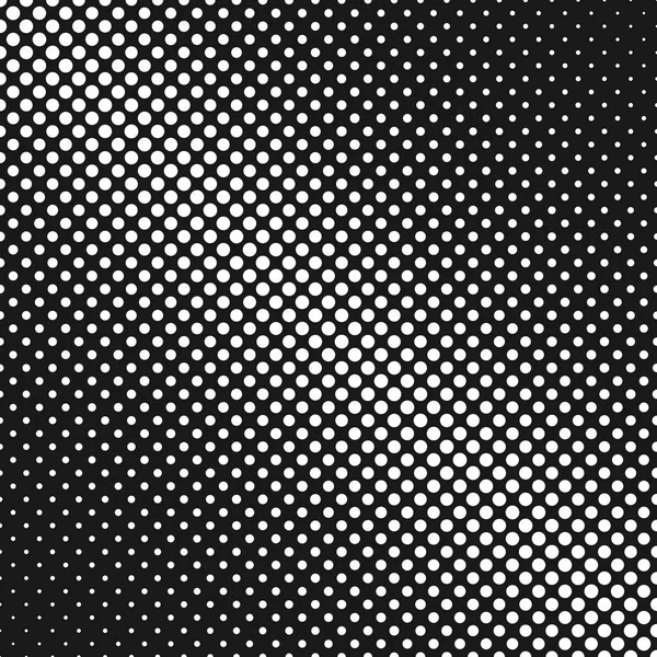 Retro halftone dot pattern background from circles — Stock Vector