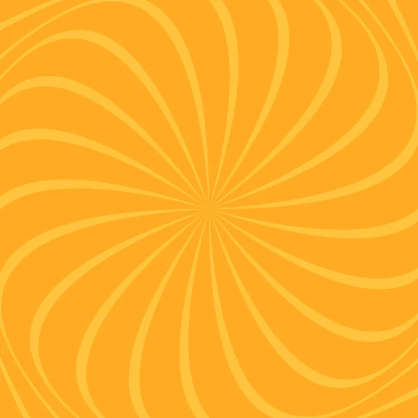 Color naranja abstracto remolino fondo - vector gráfico — Vector de stock